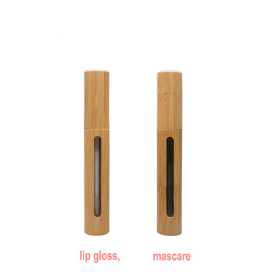 7ml Mascara Mascara Makeup μπουκαλιών μπαμπού καλλυντικός σωλήνας με τη βούρτσα Eyelash