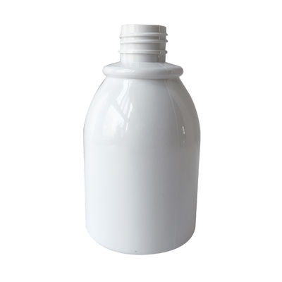 250ml παγωμένο ηλέκτρινο καλλυντικό μπουκάλι της PET με την αντλία μπαμπού