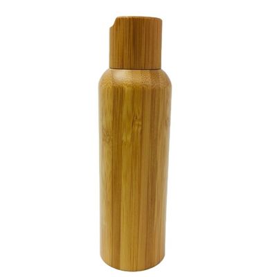 50ml παγωμένο μπουκάλι γυαλιού με το καλλυντικό εμπορευματοκιβώτιο Dia 37mm* H95mmn μπαμπού ΚΑΠ