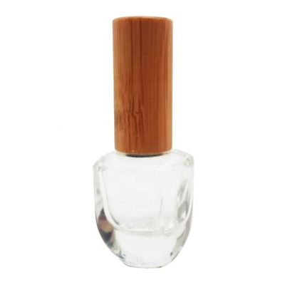 χονδρικό μπουκάλι γυαλιού 5ml 15ml 20ml με το πολωνικό μπουκάλι καρφιών καπακιών μπαμπού