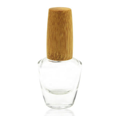 χονδρικό μπουκάλι γυαλιού 5ml 15ml 20ml με το πολωνικό μπουκάλι καρφιών καπακιών μπαμπού