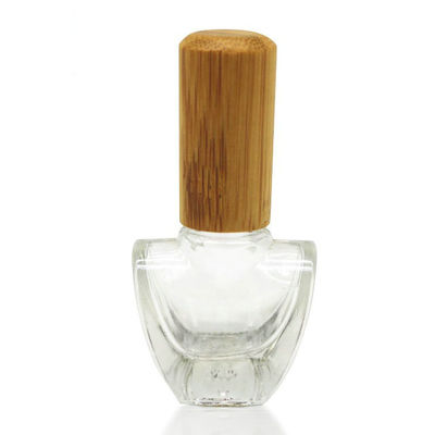 χονδρικό μπουκάλι γυαλιού 5ml 15ml 20ml με το πολωνικό μπουκάλι καρφιών καπακιών μπαμπού