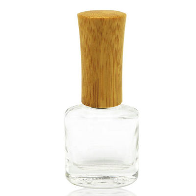χονδρικό μπουκάλι γυαλιού 5ml 15ml 20ml με το πολωνικό μπουκάλι καρφιών καπακιών μπαμπού