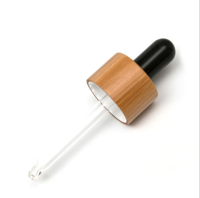 Χονδρικό dropper μπαμπού 18mm καπάκι ΚΑΠ για Dropper ΚΑΠ μπουκαλιών ουσιαστικού πετρελαίου
