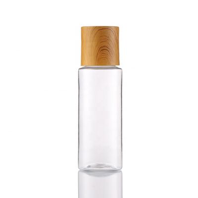 60ML σαφή πλαστικά της Pet υψηλά Qulity μπαμπού καλλυντικά μπουκάλια λοσιόν μπουκαλιών κενά