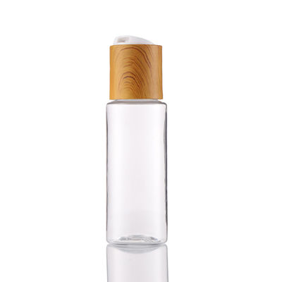60ML σαφή πλαστικά της Pet υψηλά Qulity μπαμπού καλλυντικά μπουκάλια λοσιόν μπουκαλιών κενά