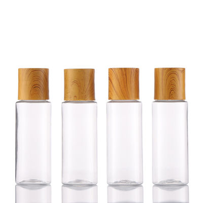 60ML σαφή πλαστικά της Pet υψηλά Qulity μπαμπού καλλυντικά μπουκάλια λοσιόν μπουκαλιών κενά