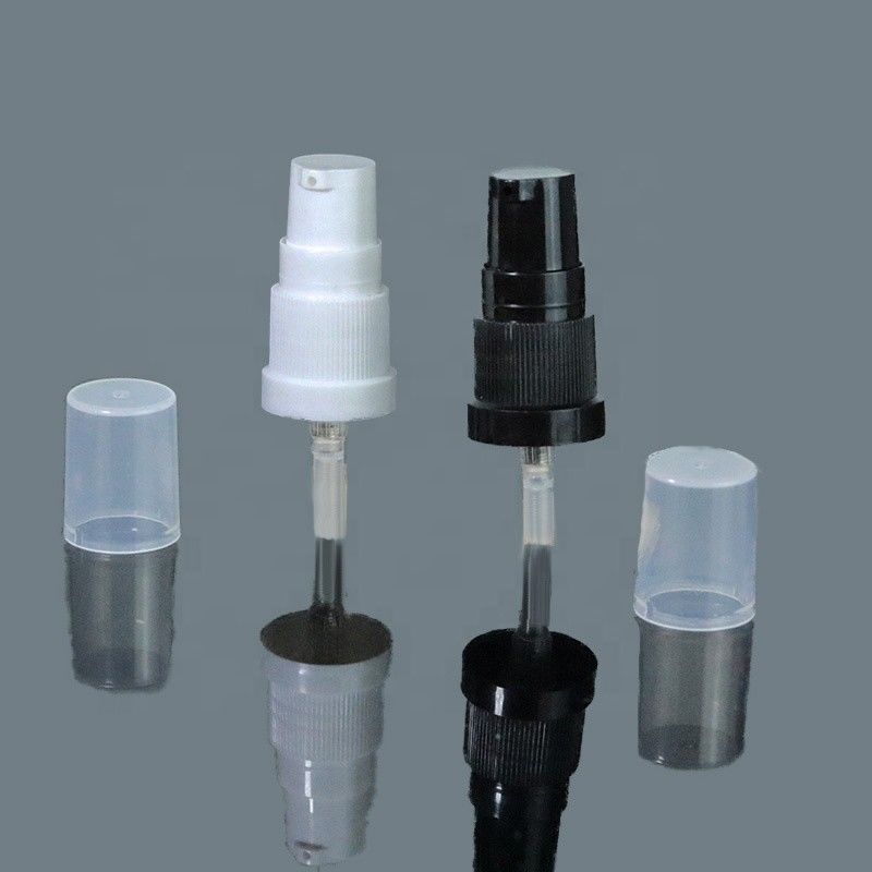 αντλία 18mm 18/410 μαύρη πλαστική ψεκασμού λοσιόν τιμών εργοστασίων με τη σαφή ΚΑΠ